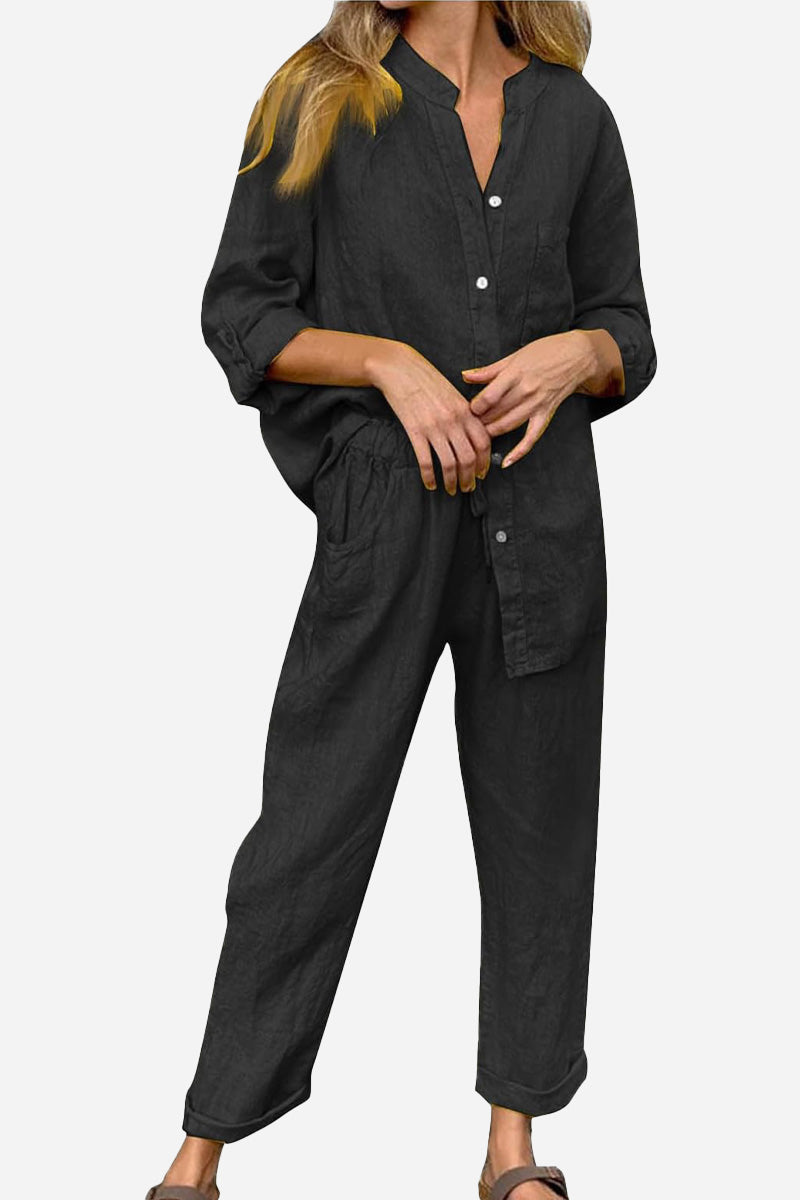 Casual Chic Travel-Ready Two-Piece Set