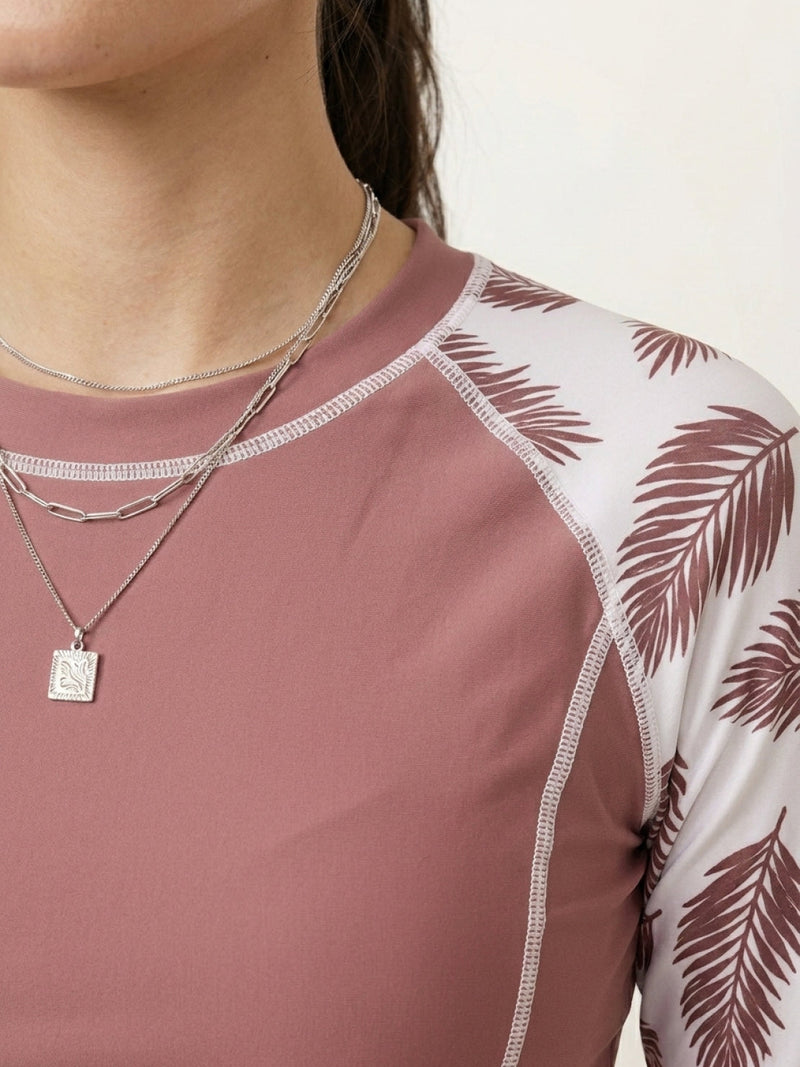 Long-Sleeve UV Rash Guard Set