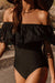 Off The Shoulder Lacework Swimsuit